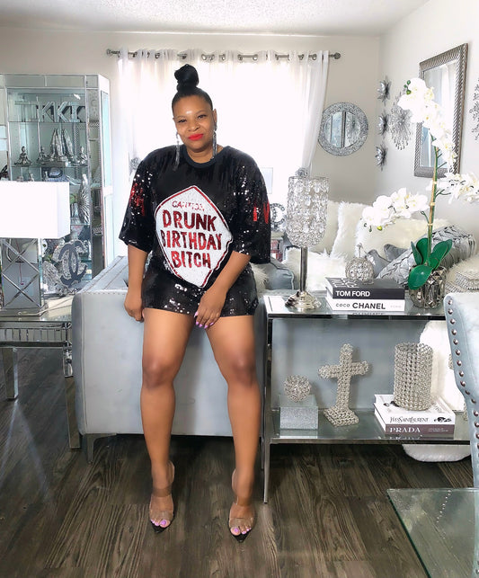 Birthday “Black” Sequin Dress