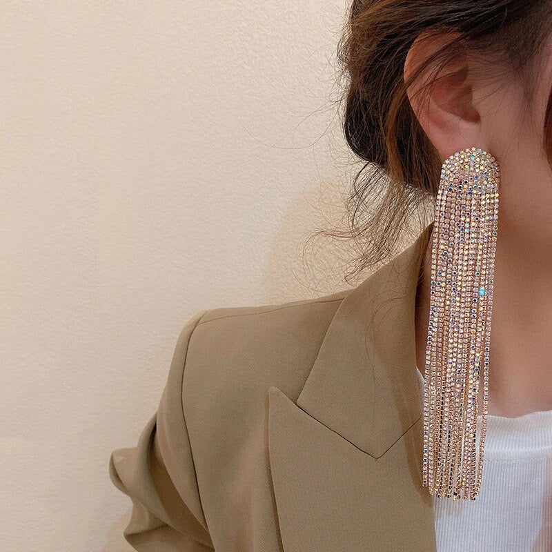 Long Tassel Earrings