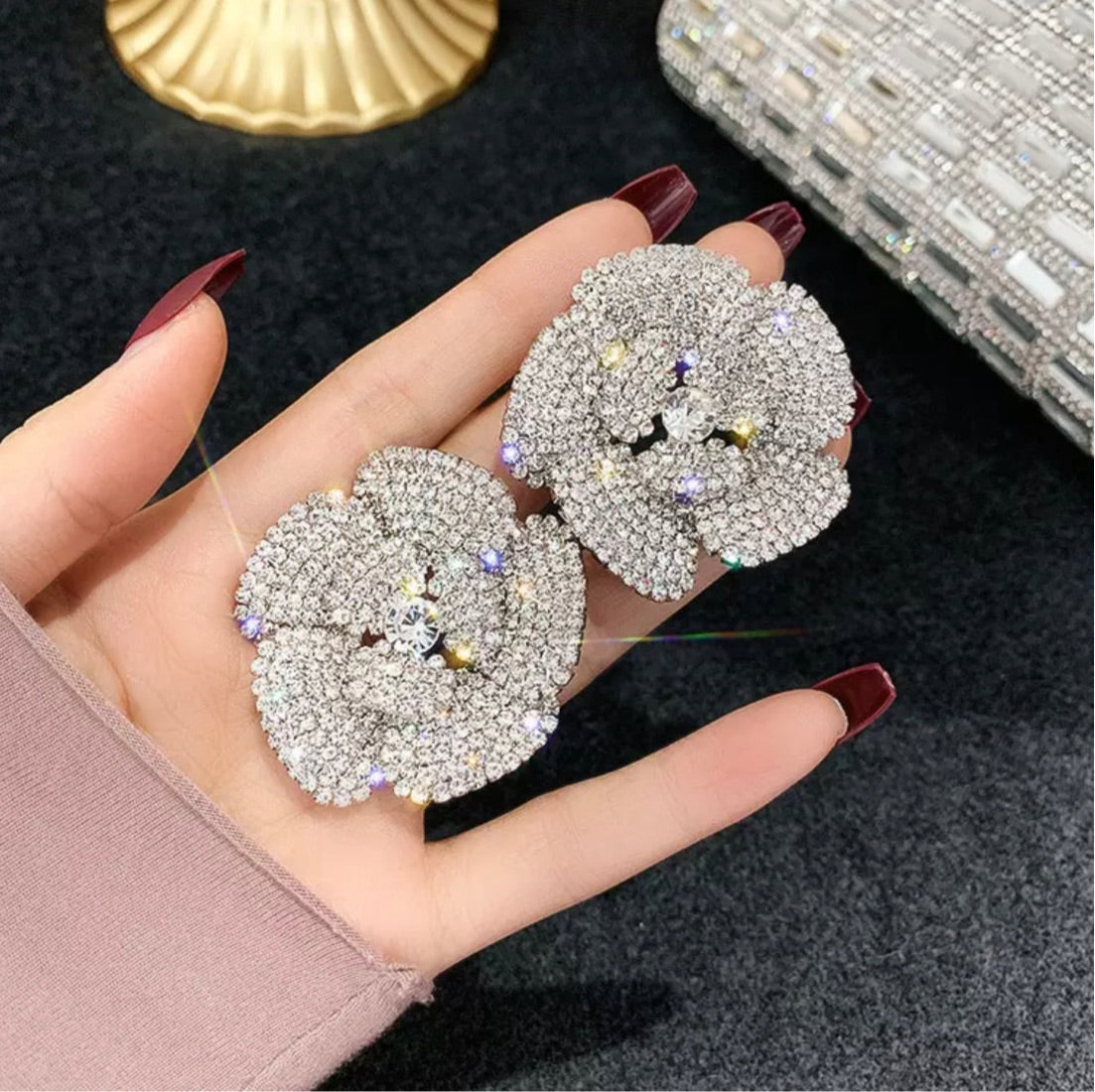 Rose Earrings