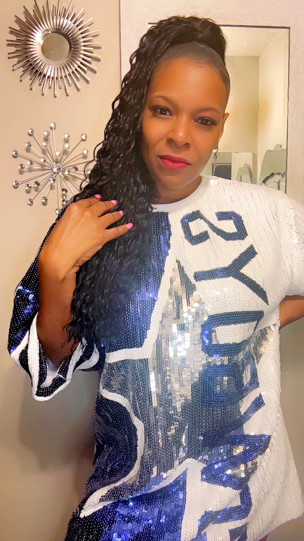 Dallas Cowboys Sequin Dress