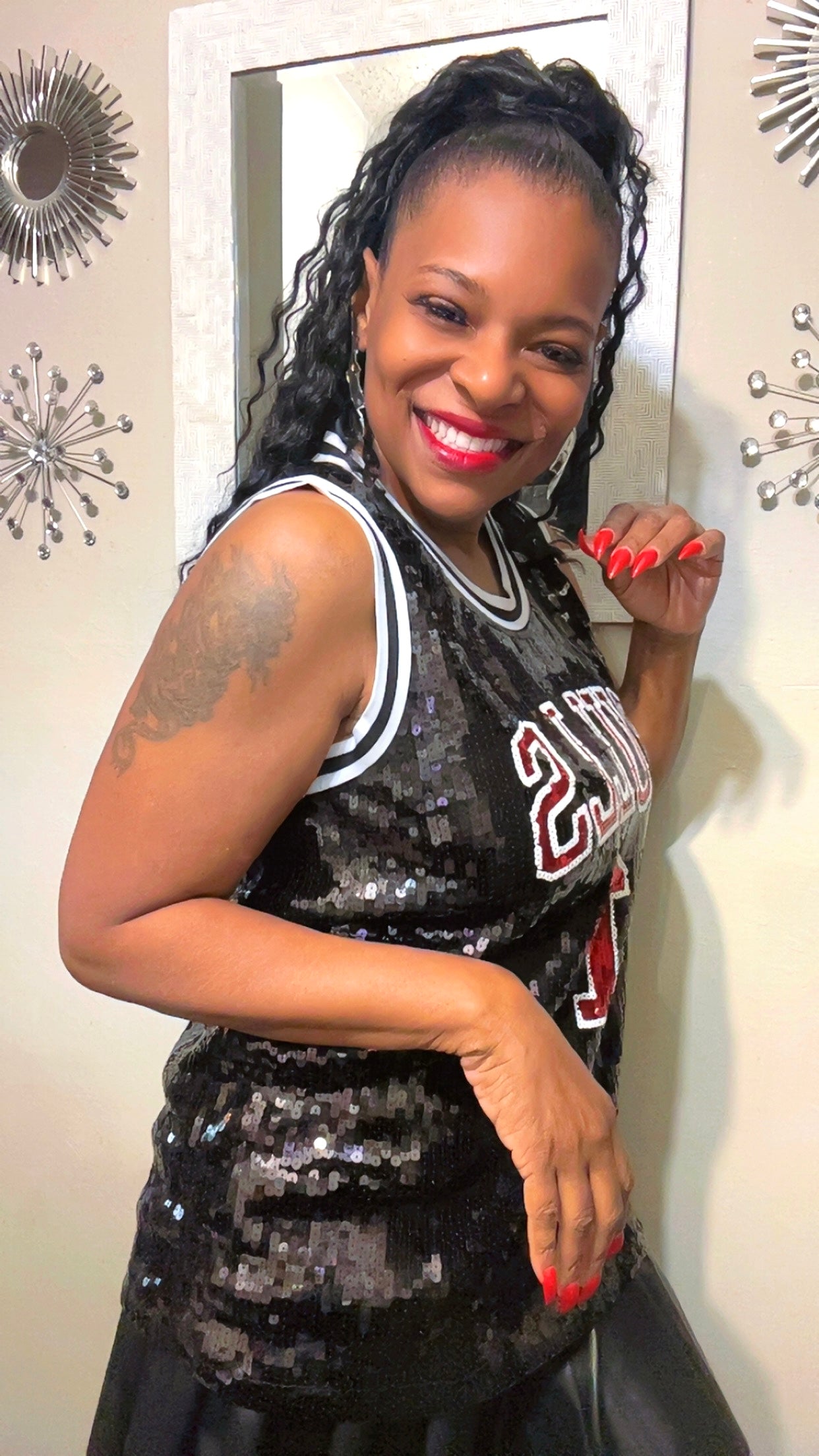 Chicago Bulls Sequin Jersey