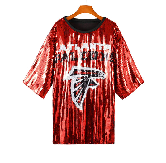 Atlanta Falcons Sequin dress