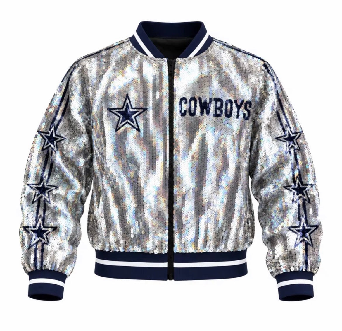 Dallas Cowboys Sequin Jacket