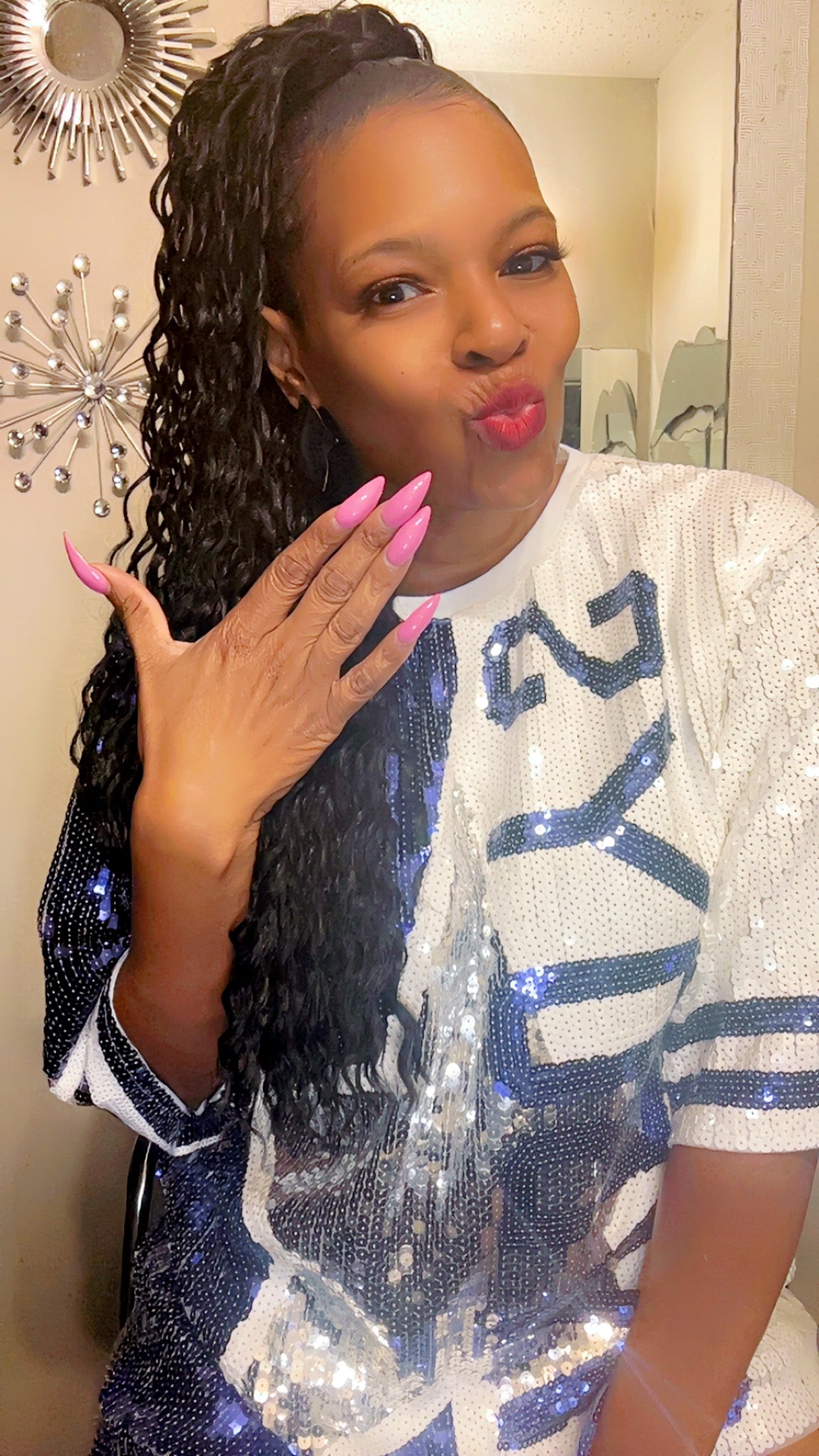 Dallas Cowboys Sequin Dress