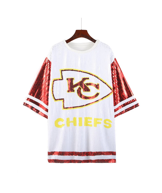 Kansas City Chiefs Sequin dress