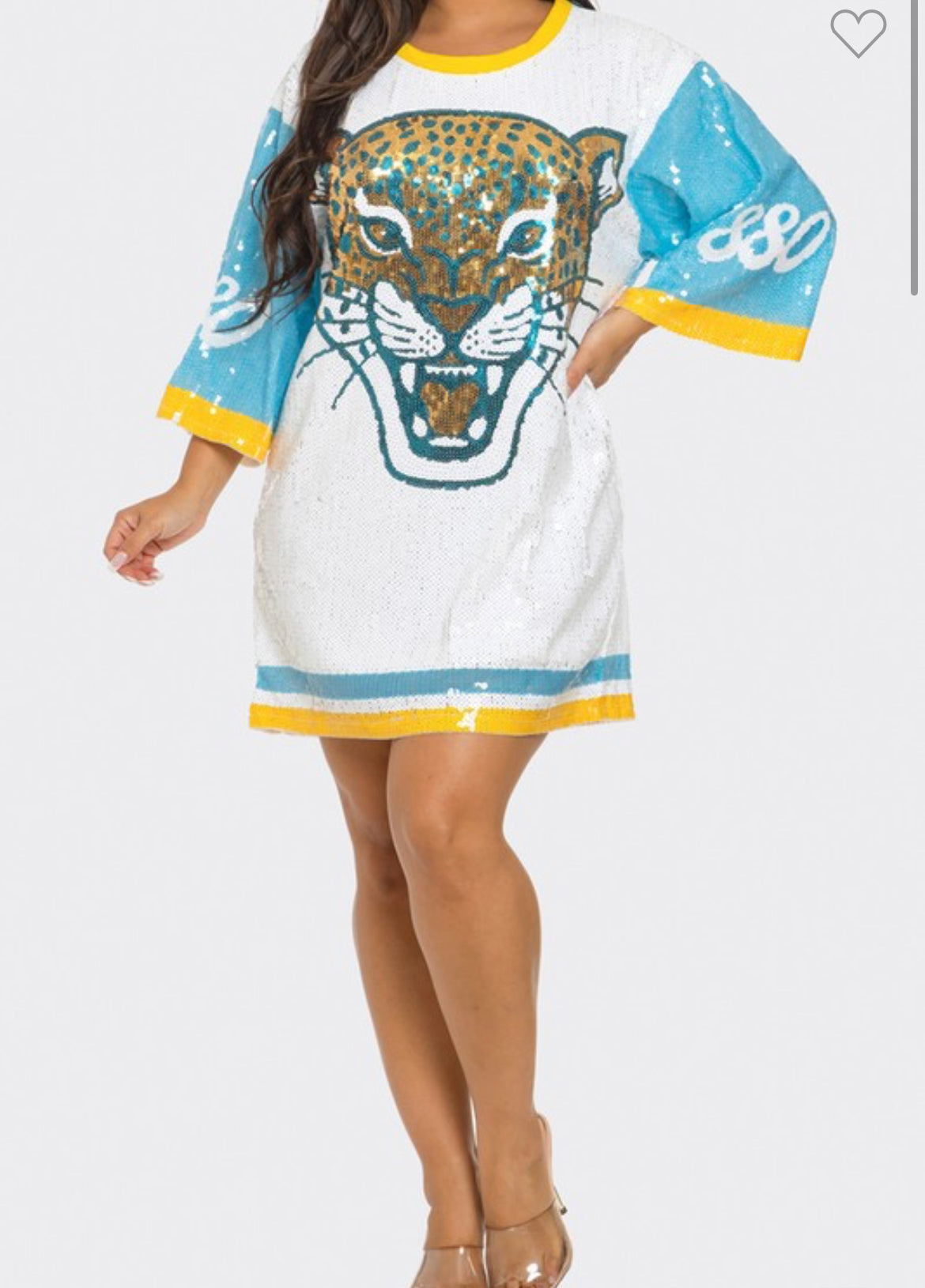 Southern Jaguars sequin dress