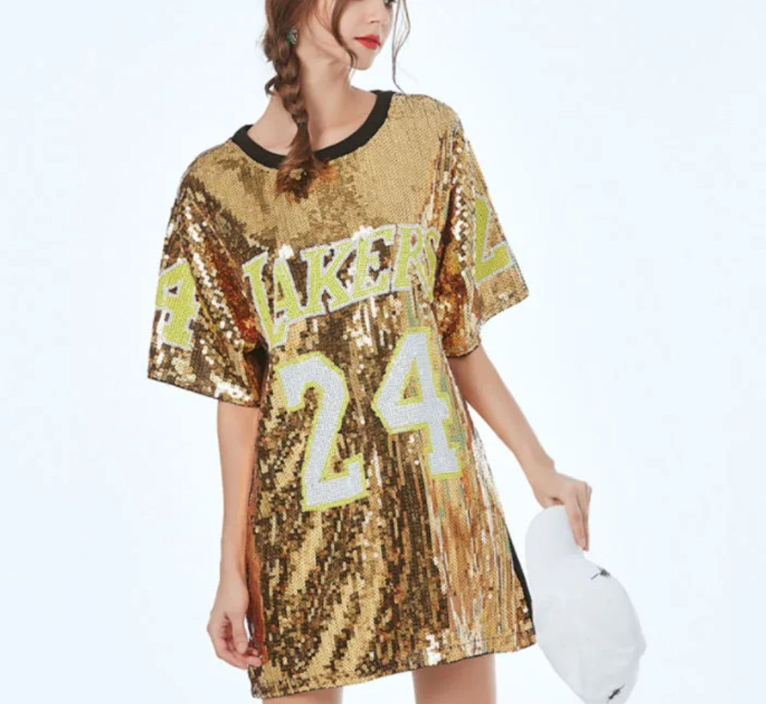 Los Angeles Lakers Sequin Dress