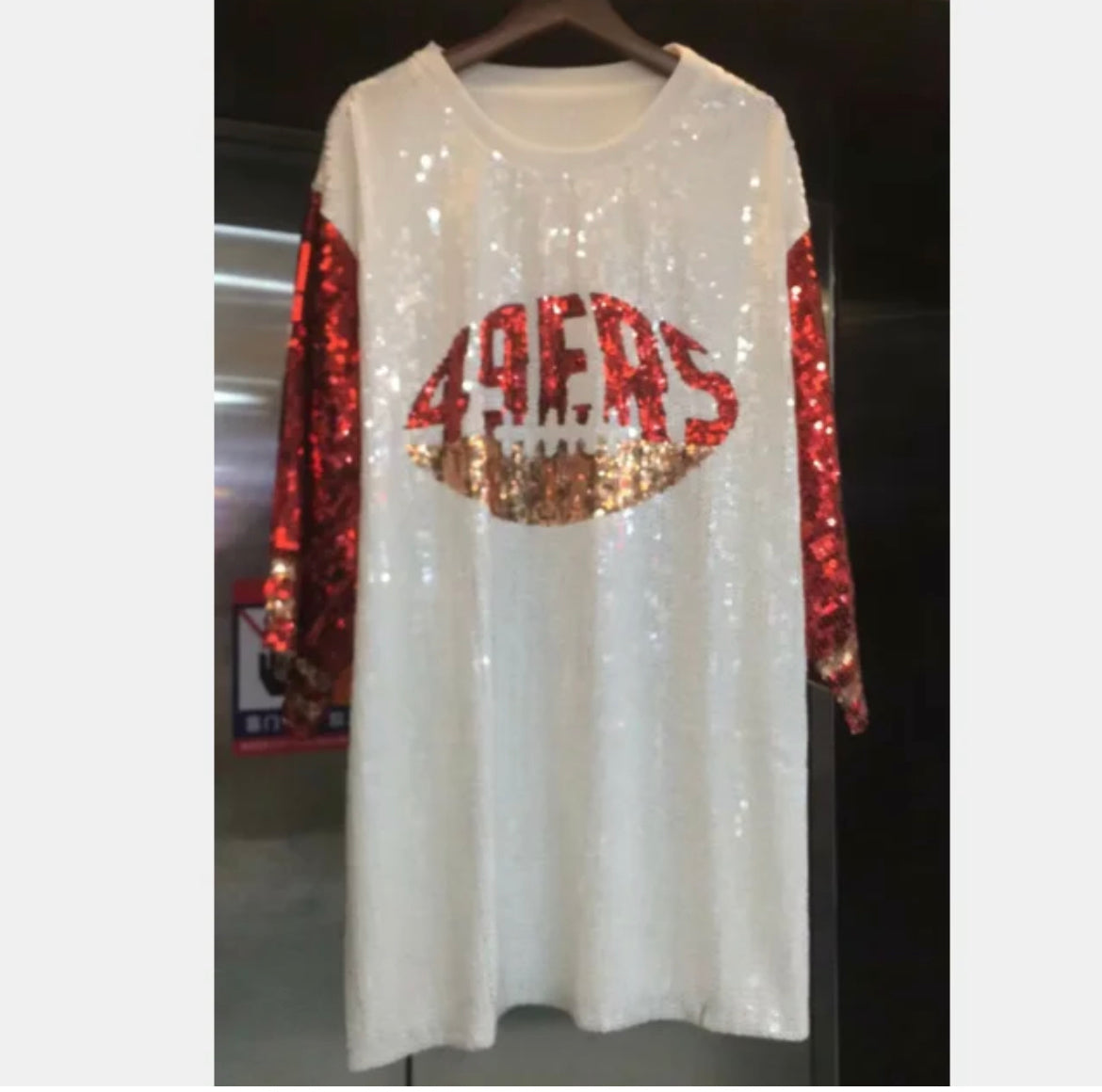 San Francisco 49er Sequin Dress