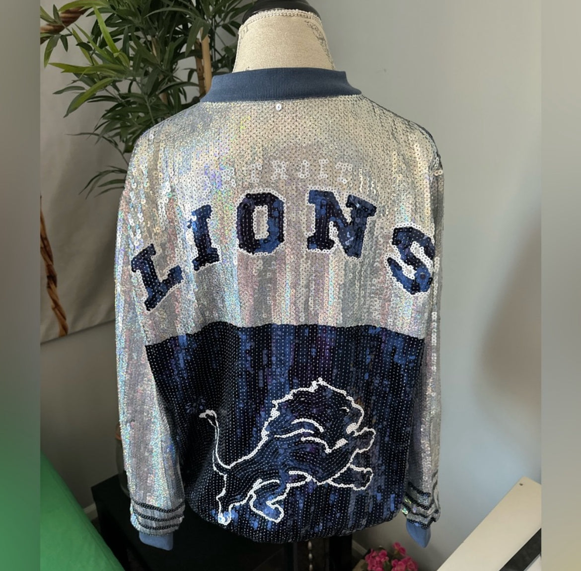 Detroit Lions Sequin Jacket