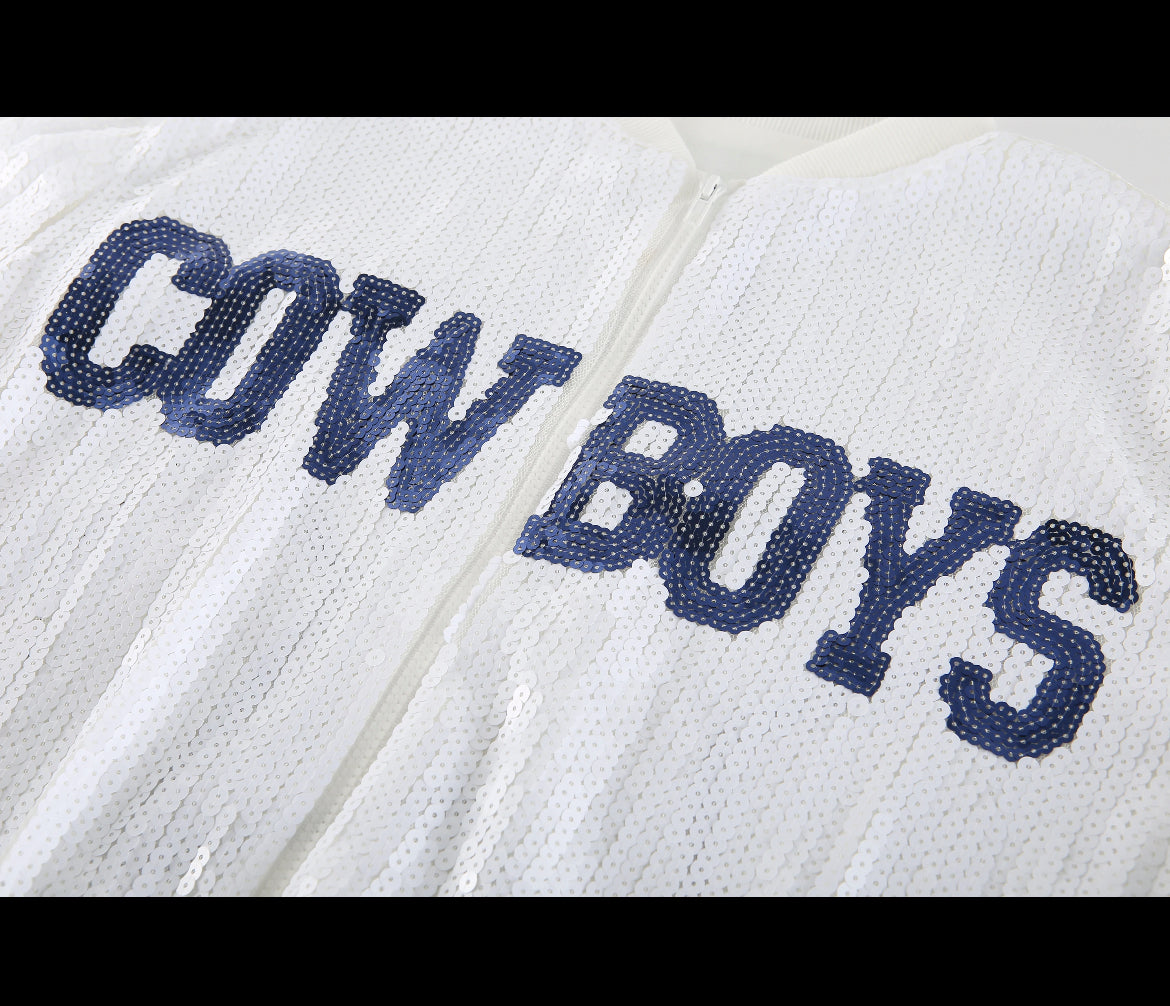 Dallas Cowboys Sequin Jacket