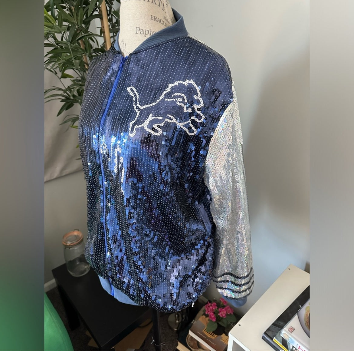 Detroit Lions Sequin Jacket