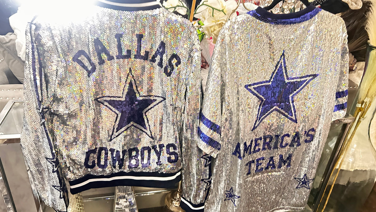 Dallas Cowboys Sequin Jacket