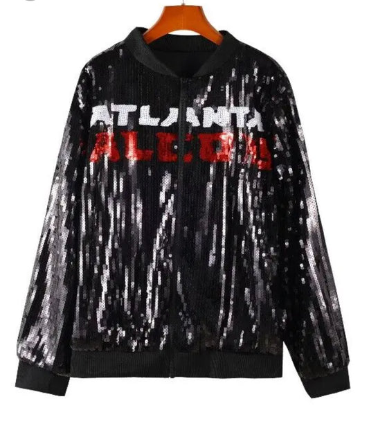 Atlanta Falcons Sequin Jacket