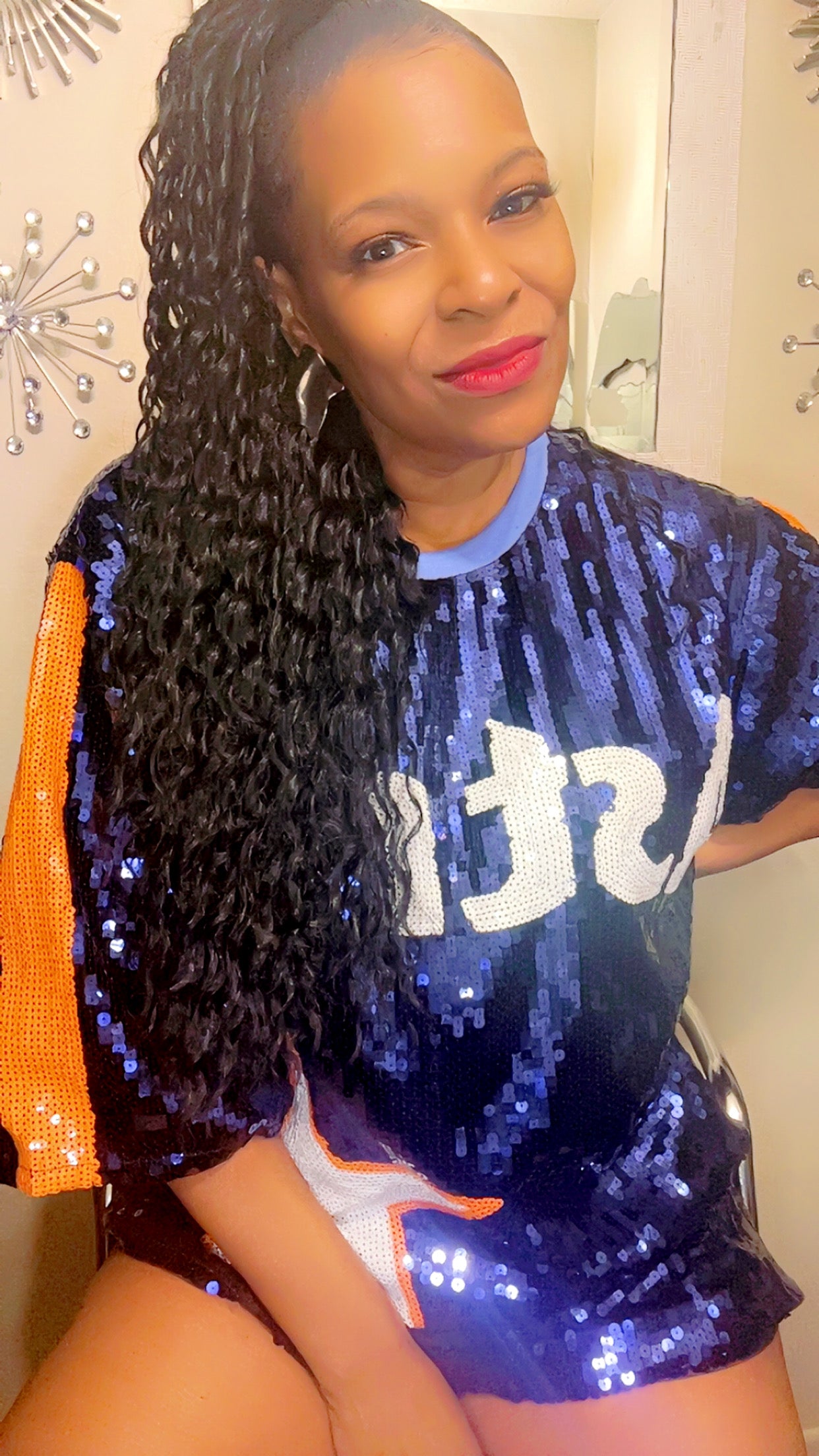 Houston Astros Sequin Dress