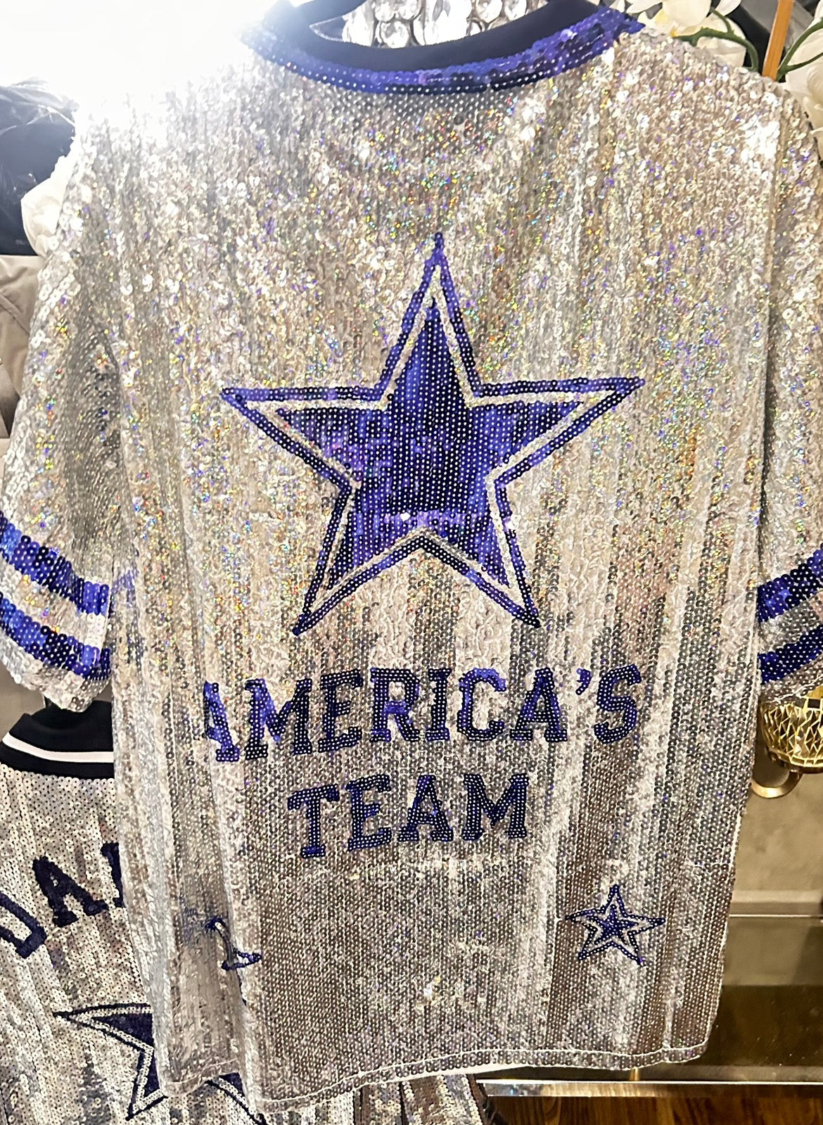 Dallas Cowboys Sequin Dress