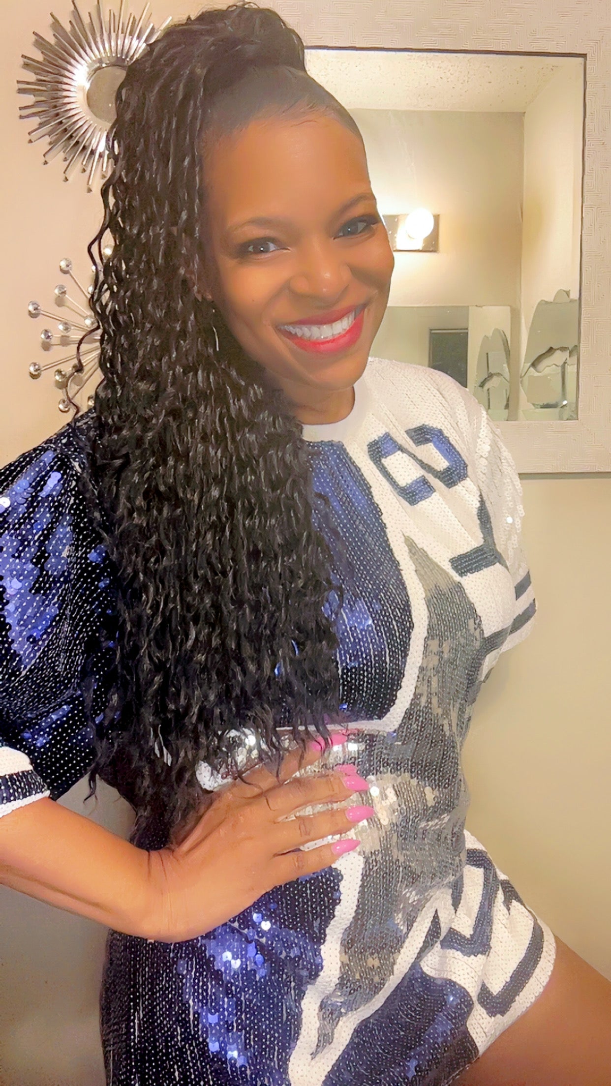 Dallas Cowboys Sequin Dress