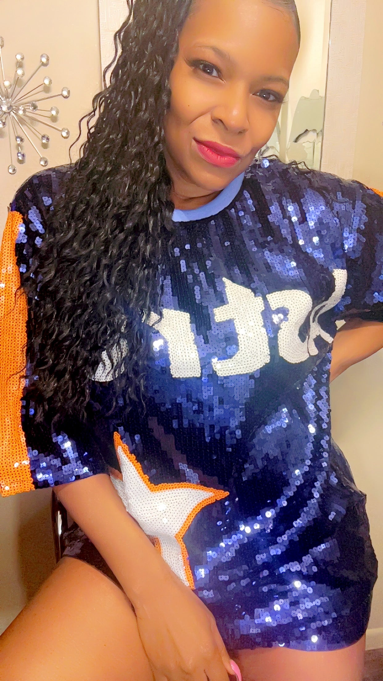 Houston Astros Sequin Dress