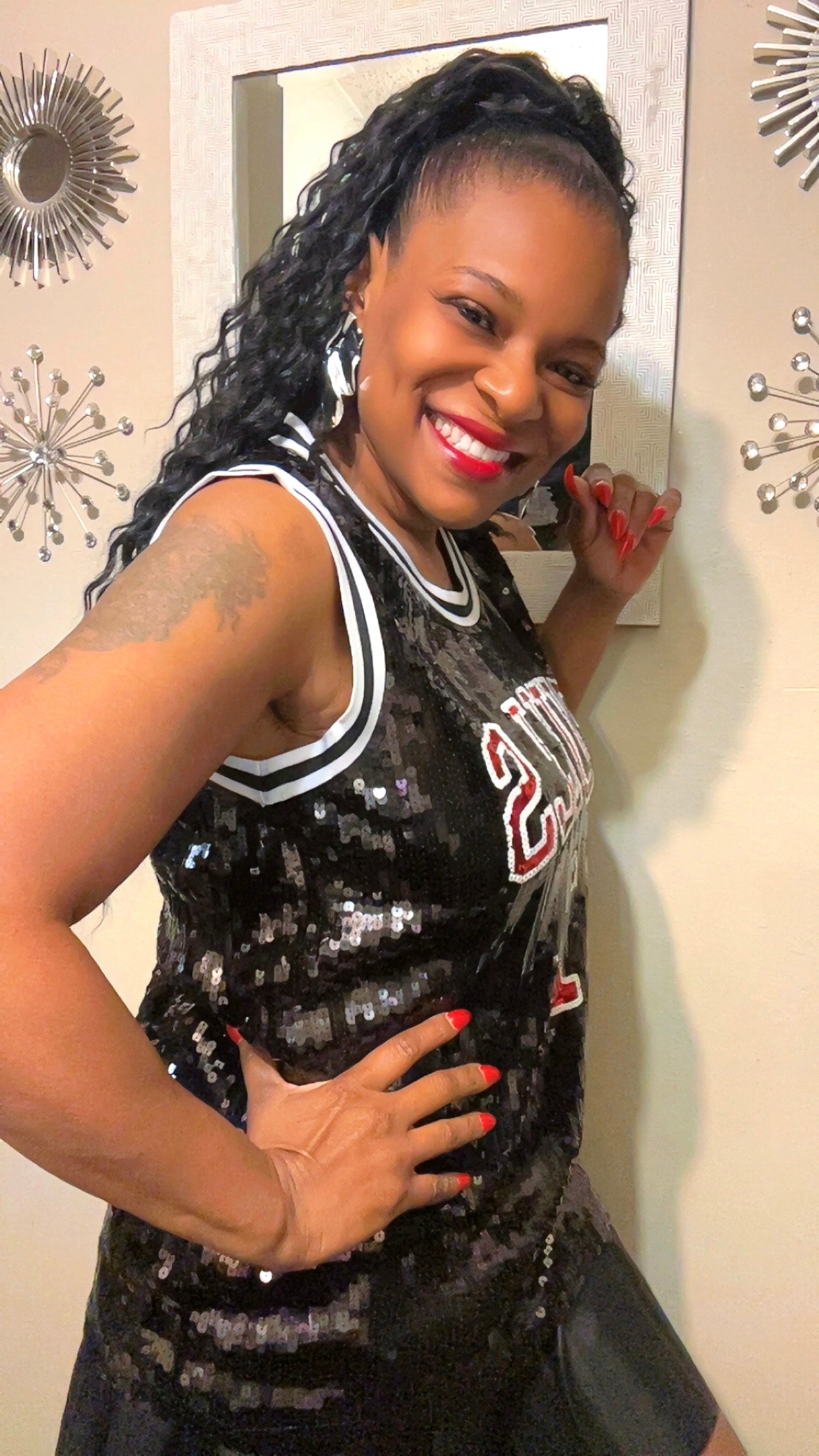 Chicago Bulls Sequin Jersey