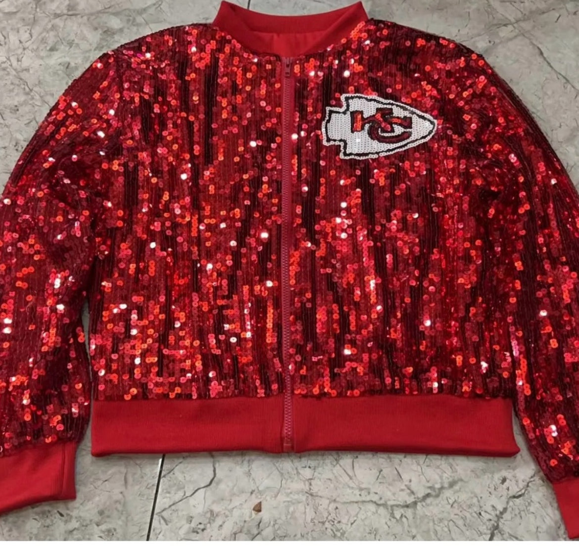 Kansas City Chiefs Sequin Jacket