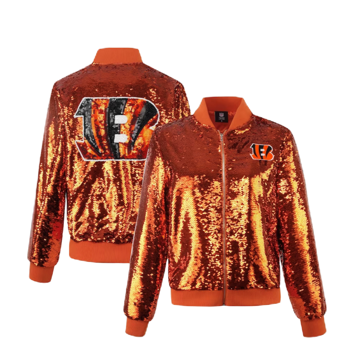 Cincinnati Bengals sequin jacket