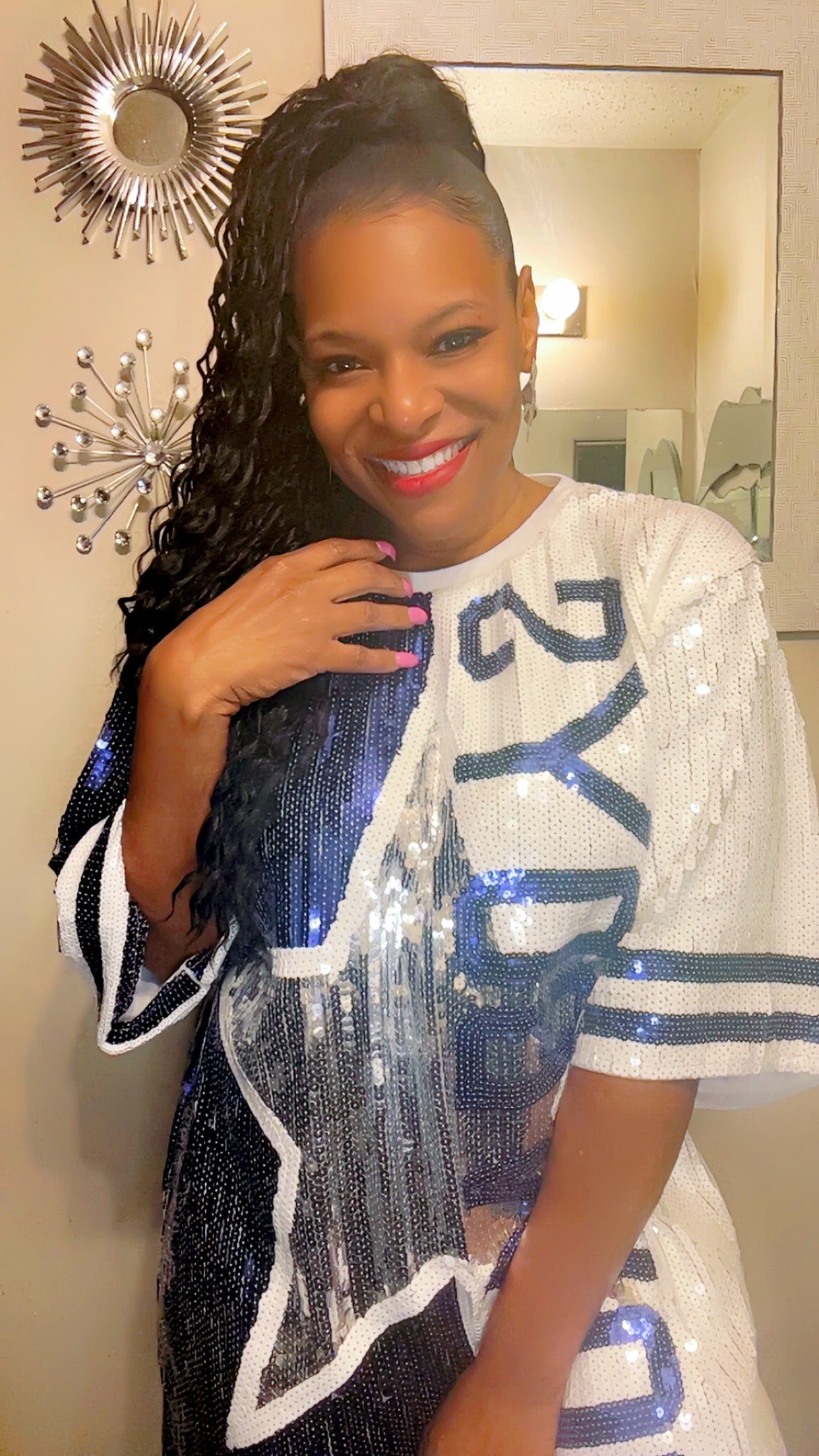Dallas Cowboys Sequin Dress