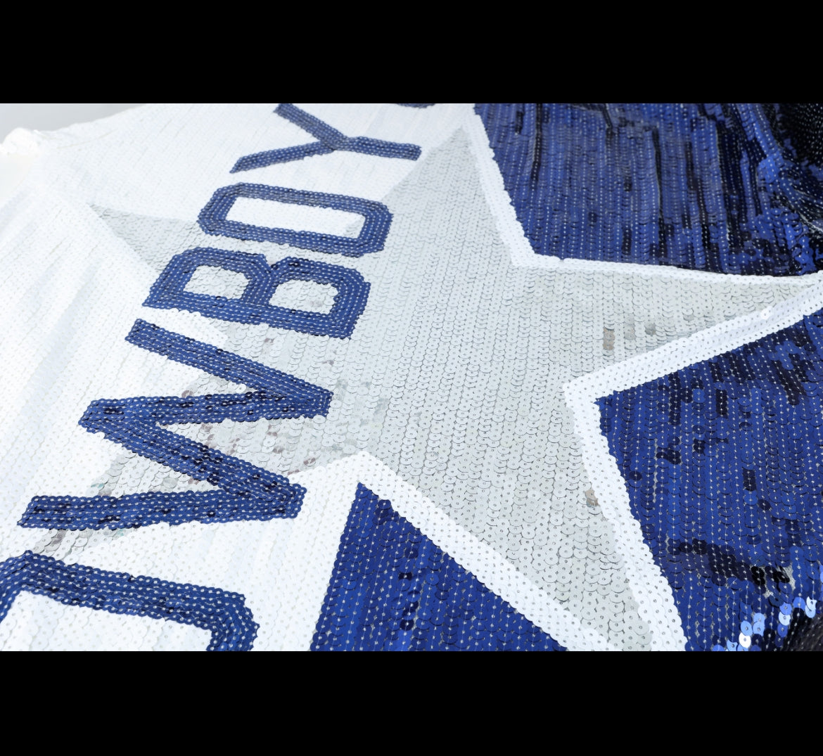 Dallas Cowboys Sequin Star Dress