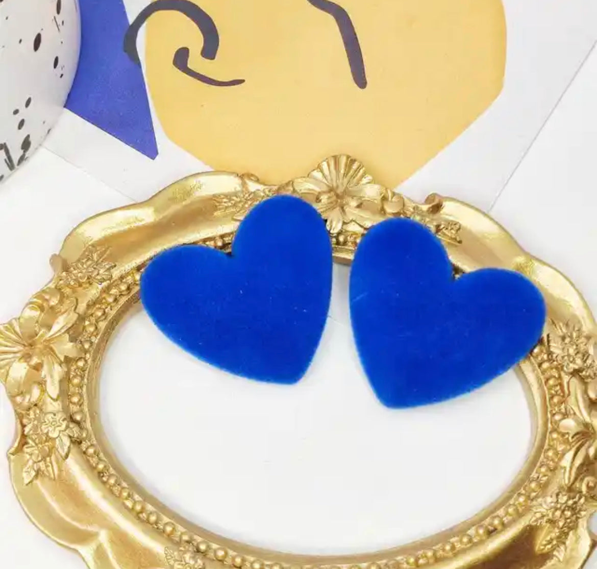 Velvet Blue Earrings