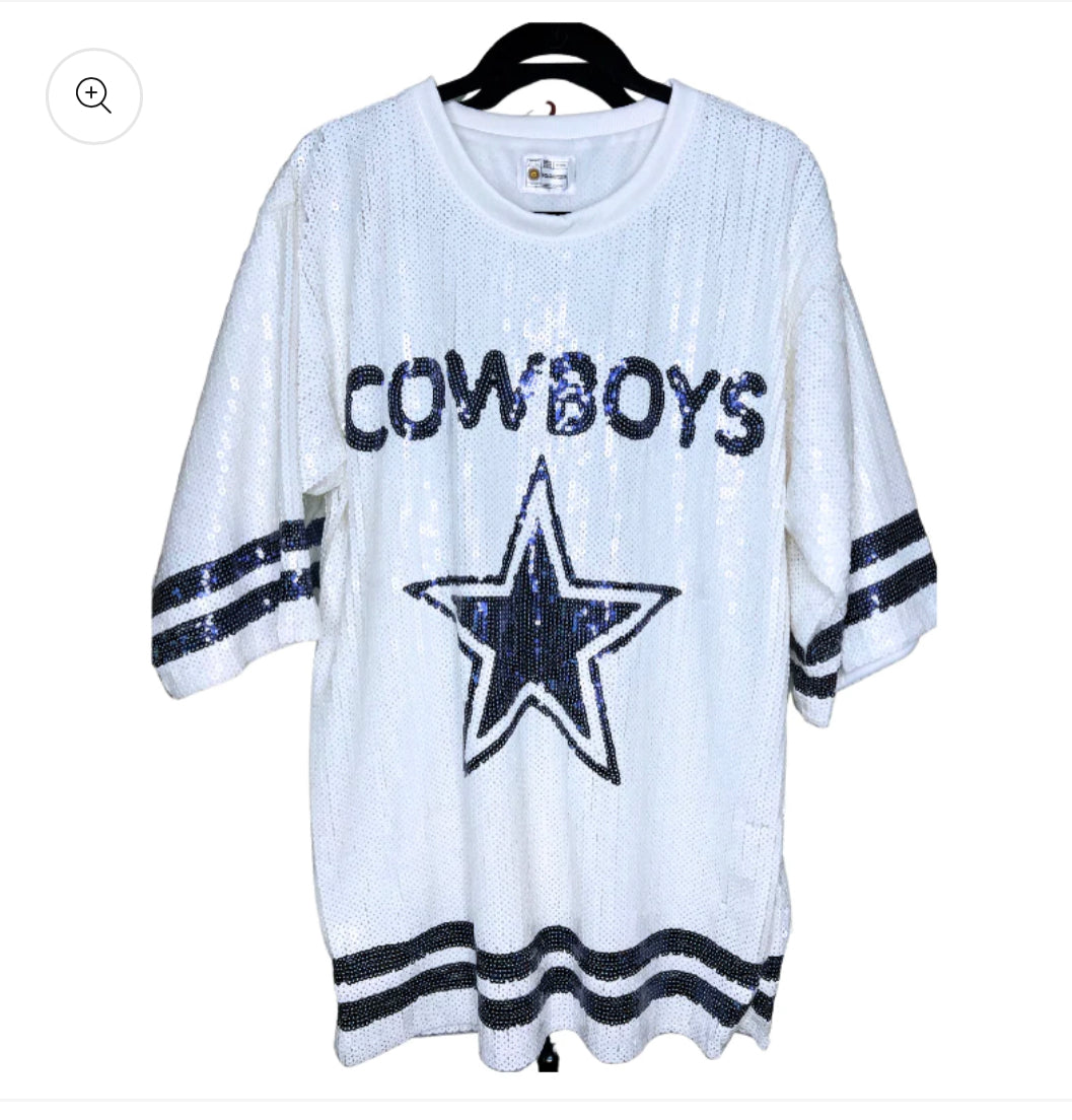 Dallas Cowboys Sequin Dress