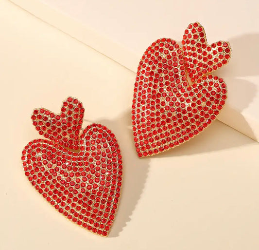 Big Heart Earrings