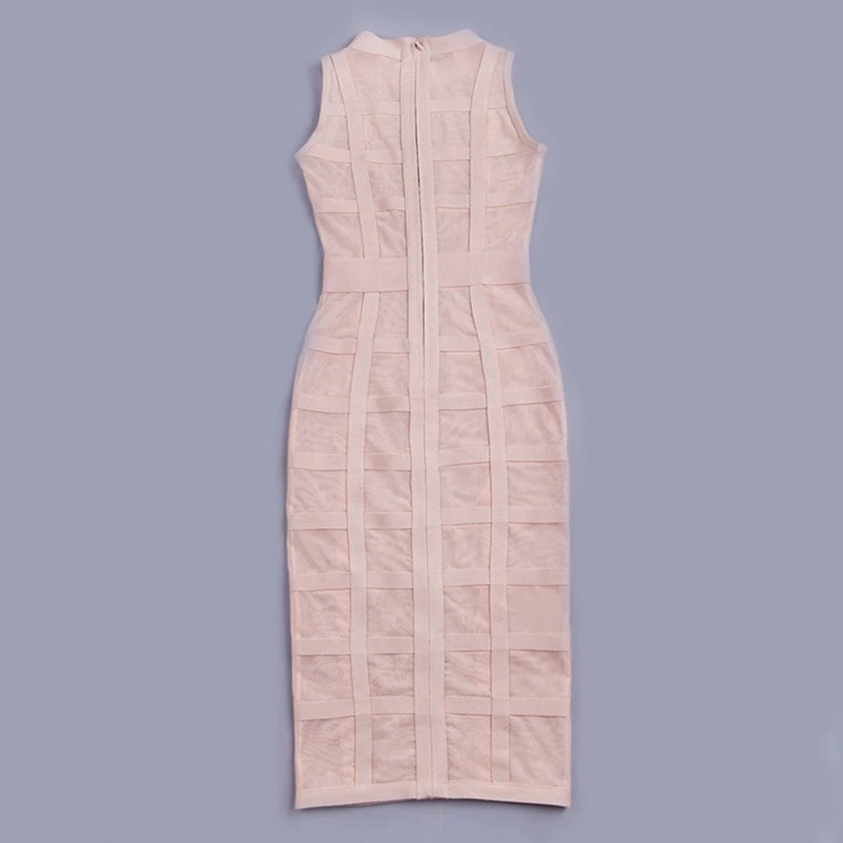 Bandage “mesh” dress