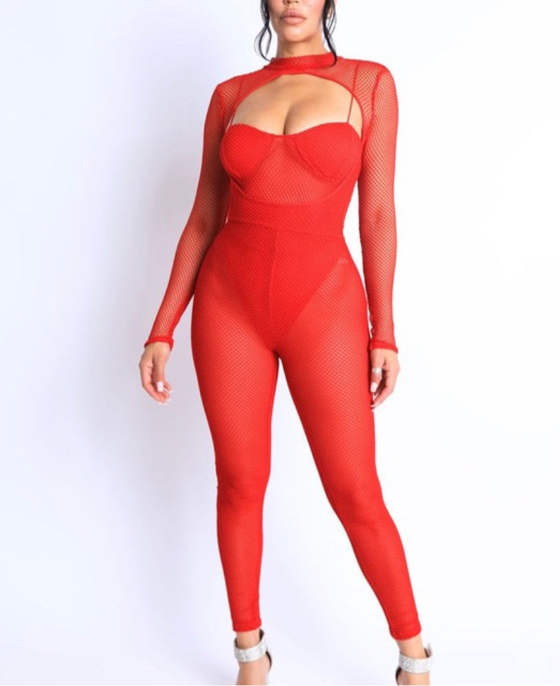 Bodysuit “Red” 2pcs sets