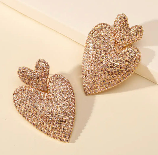 Big Heart Earrings