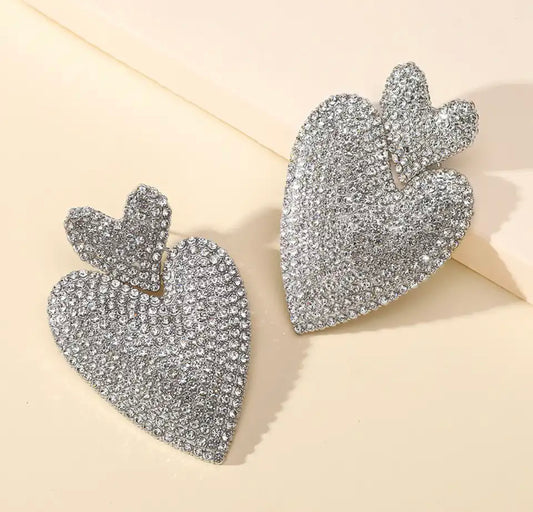 Big Heart Earrings