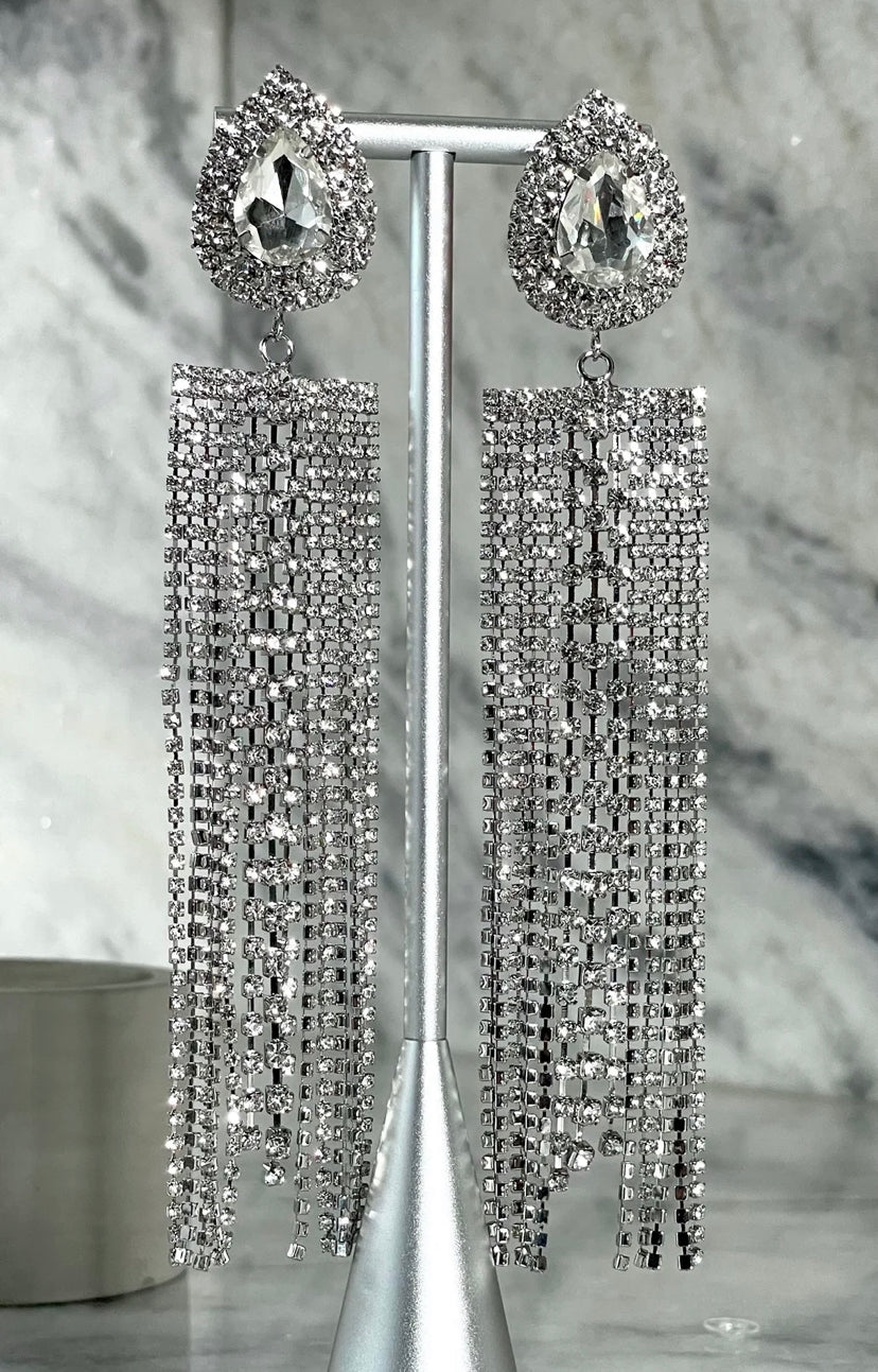 Earrings “Water Drop” Silver