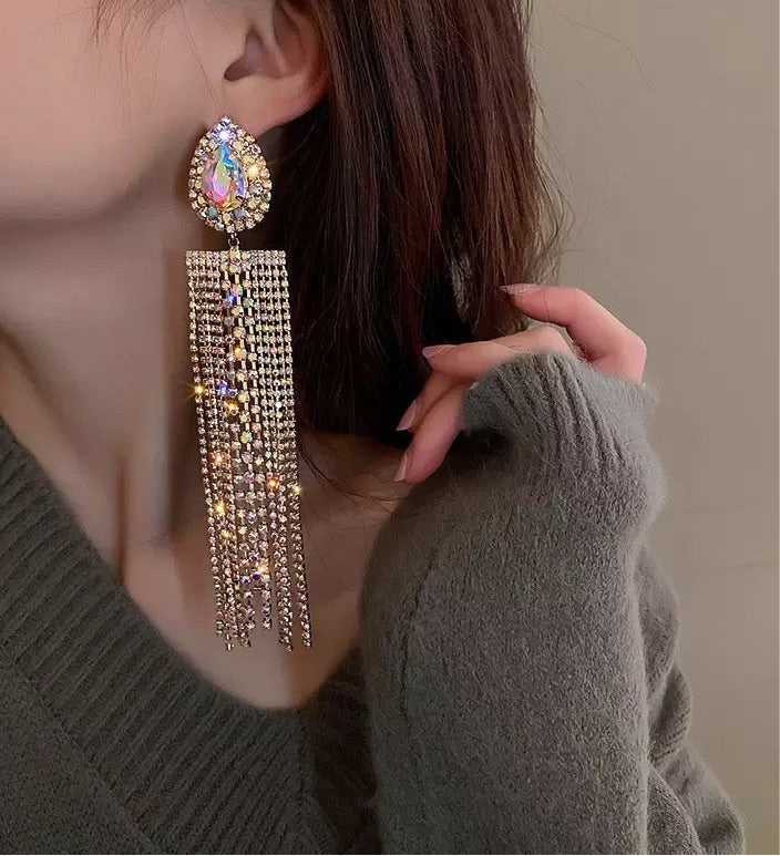 Earrings “Water Drop” Gold
