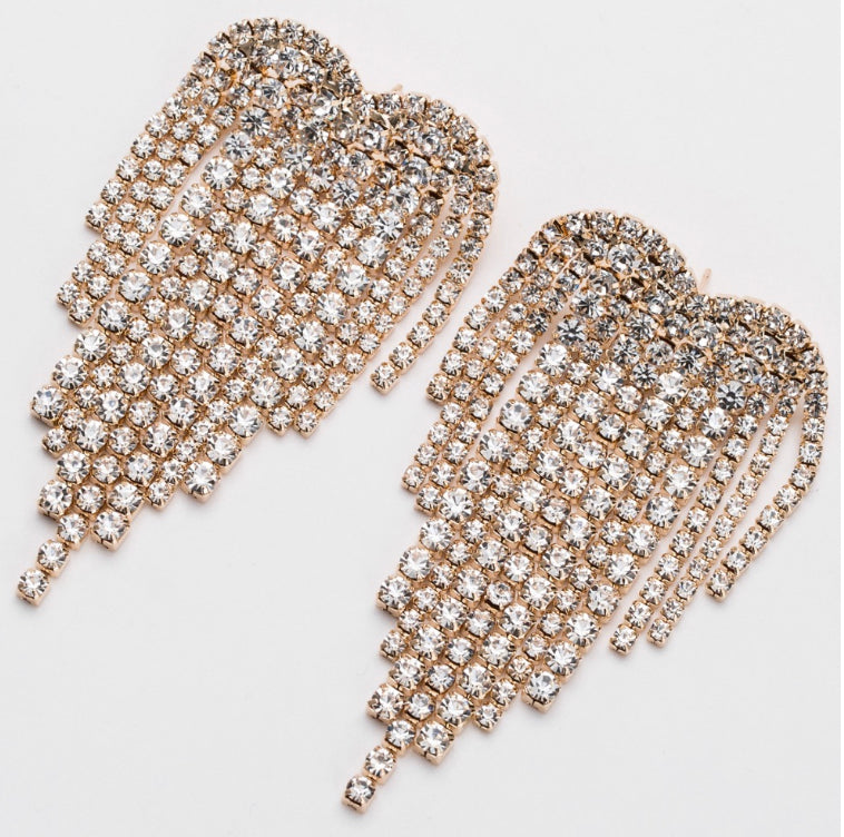 Heart tassel Earrings