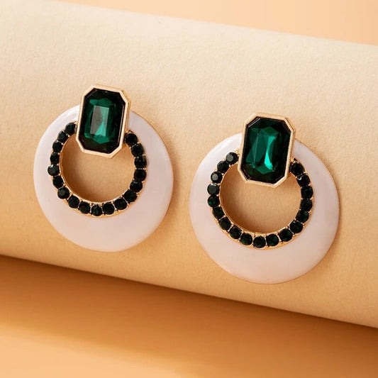 Emerald earrings