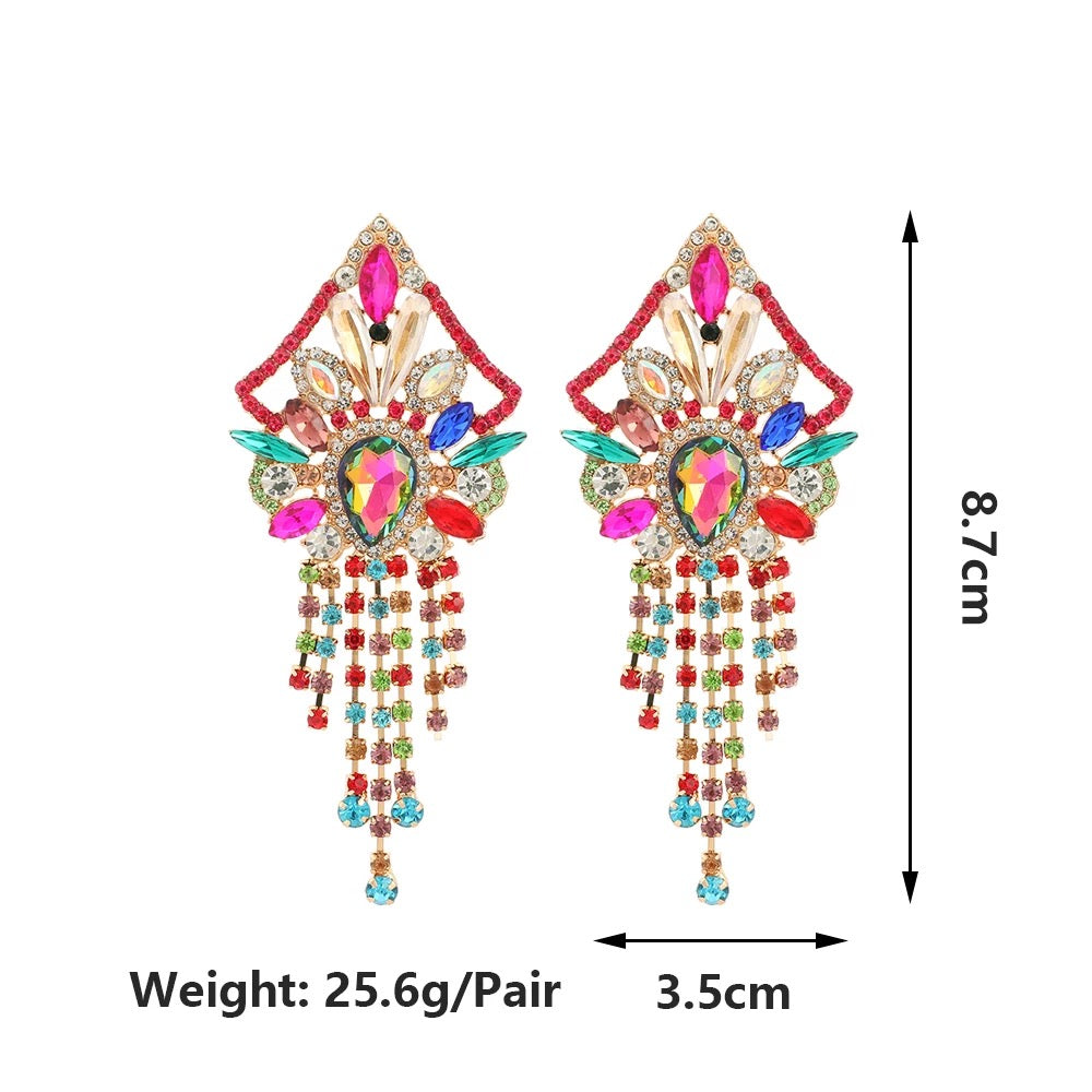 Beautiful pink earrings