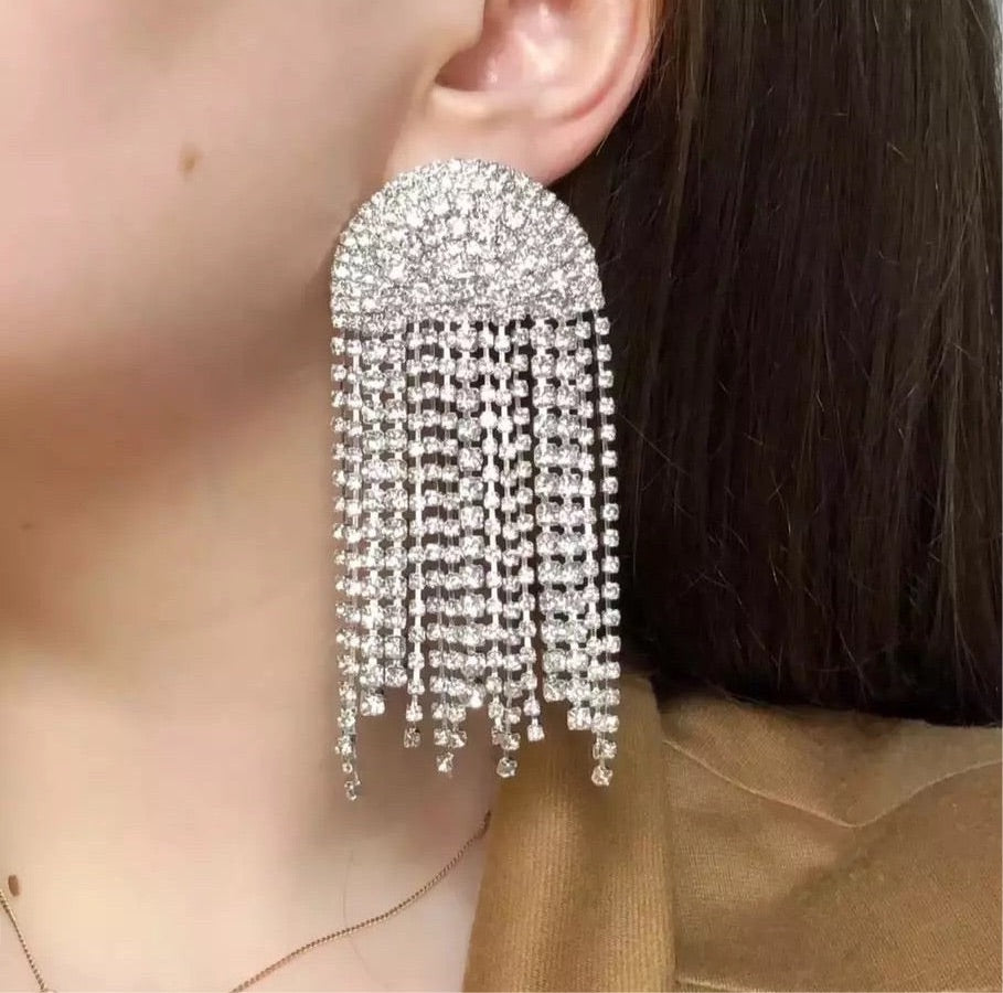Earrings “Tassel” Silver
