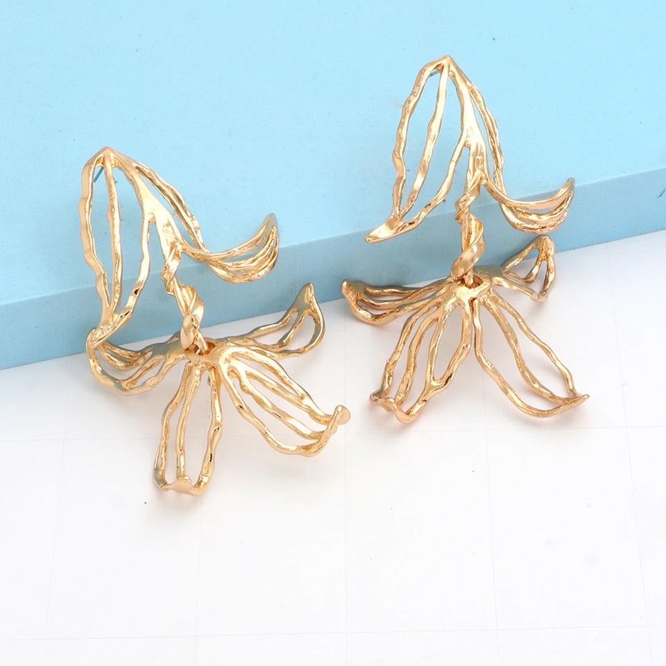 Long leaf Earrings